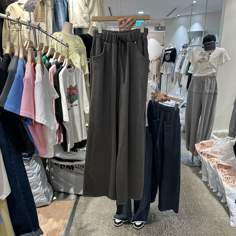 DELLING韓國直郵女士新品推薦休閑熱賣人氣時尚職業休閑褲DELLING休閑褲圖色3棕色