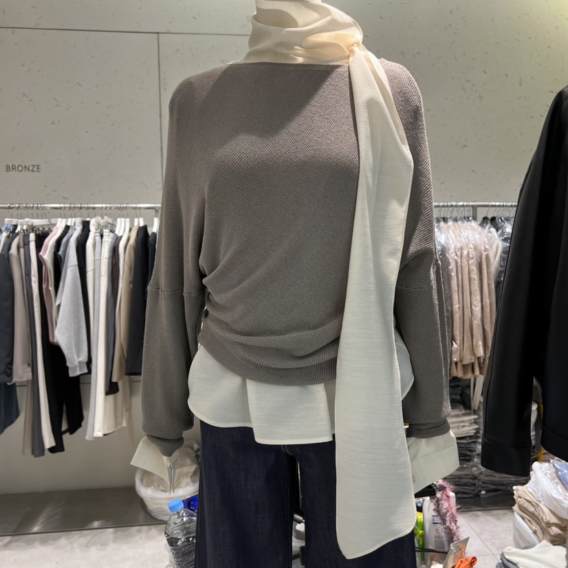 BRONZE東大門直郵女裝新品人氣時尚真品熱賣針織衫不含內搭BRONZE針織衫圖色1