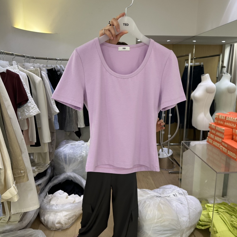 TED東大門直郵女士新品真品休閑26春夏熱賣人氣推薦時尚T恤TEDT恤圖色2