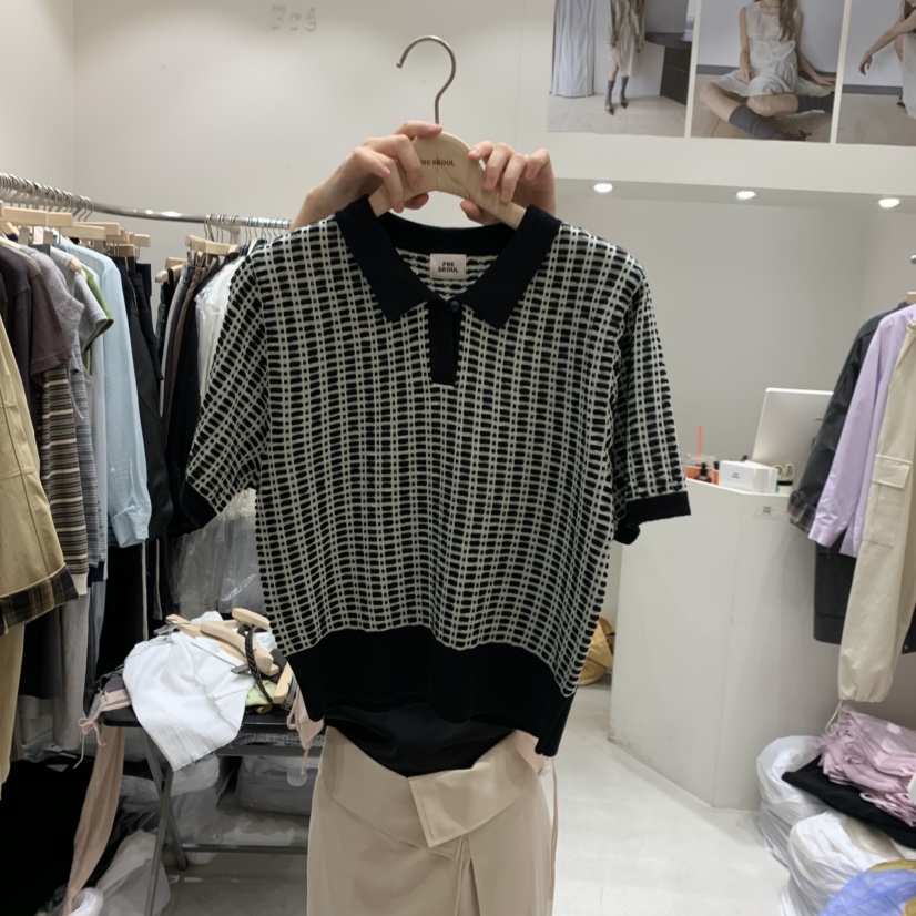 FRE東大門實拍女士新品休閑職業真品熱賣推薦時尚26春夏針織衫FRE針織衫圖色3