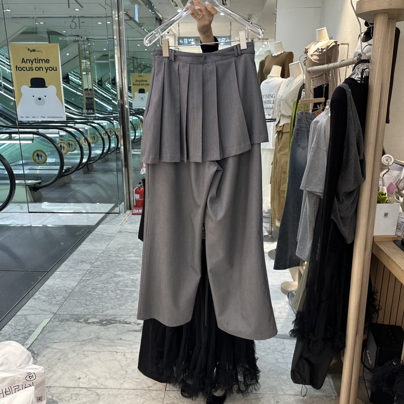 MAGNOLIA36-L韓國直郵女裝新款26春夏真品推薦裙褲百褶褶裙MAGNOLIA36-L裙褲