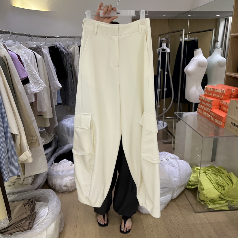 TED東大門直郵女士新款26春夏休閑熱賣人氣職業推薦休閑褲TED休閑褲圖色1