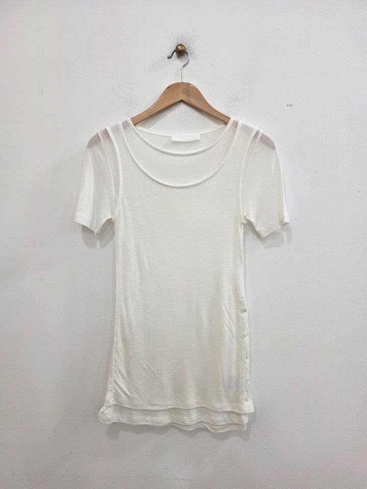 LE MIU東大門代購女士新品26春夏休閑時尚真品人氣推薦T恤LE_MIUT恤圖色1