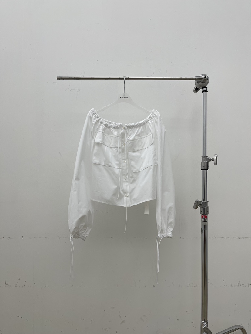 ATMOSPHERE東大門代購女士新款休閑熱賣26春夏襯衫蕾絲衫ATMOSPHERE/BLING襯衫/蕾絲衫圖色1