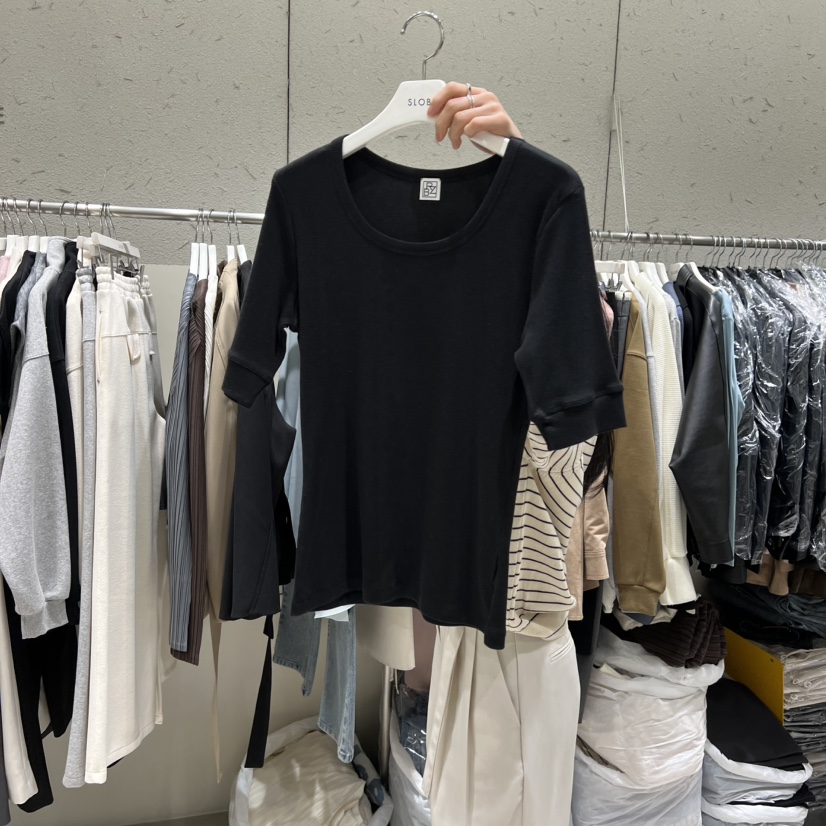 BRONZE東大門直郵女士新款人氣職業推薦熱賣26春夏休閑T恤BRONZET恤圖色1