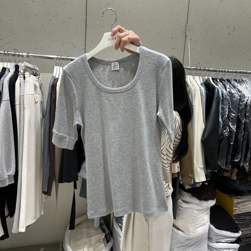 BRONZE東大門直郵女士新款人氣職業推薦熱賣26春夏休閑T恤BRONZET恤圖色4