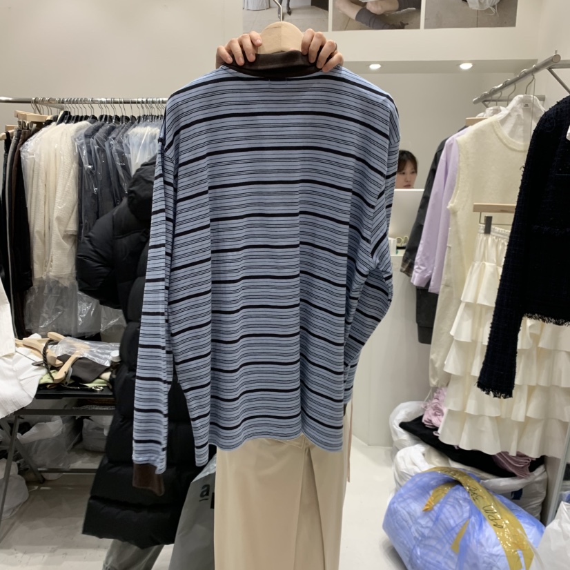 FRE東大門實拍女士新款推薦熱賣人氣時尚休閑職業長袖T恤FRE長袖T恤