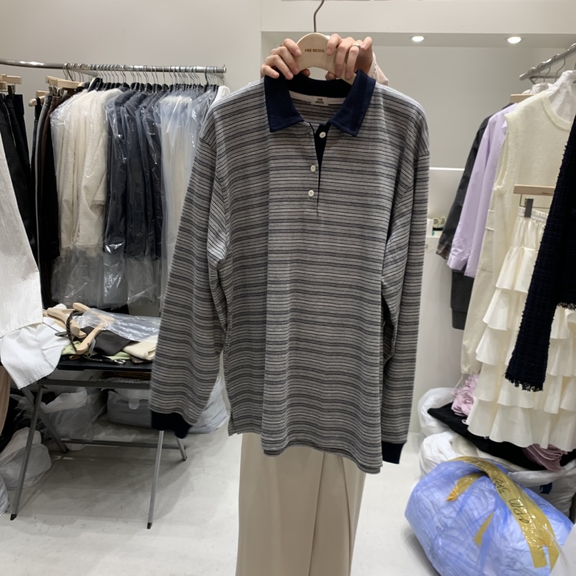 FRE東大門實拍女士新款推薦熱賣人氣時尚休閑職業長袖T恤FRE長袖T恤圖色1