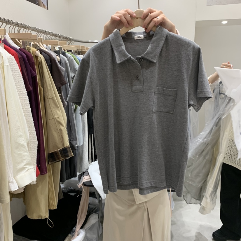 FRE東大門代購女裝新款休閑人氣職業26春夏真品時尚推薦T恤FRET恤圖色2