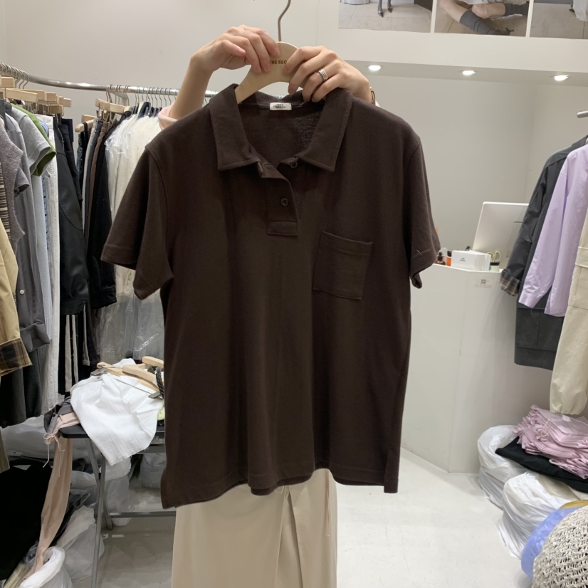 FRE東大門代購女裝新款休閑人氣職業26春夏真品時尚推薦T恤FRET恤圖色3