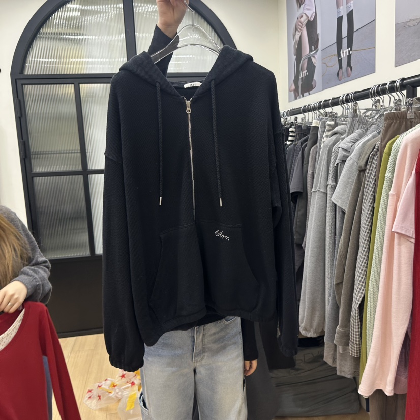 ARR東大門實拍女裝新款職業人氣時尚26春夏休閑夾克連帽衫ARR夾克圖色2