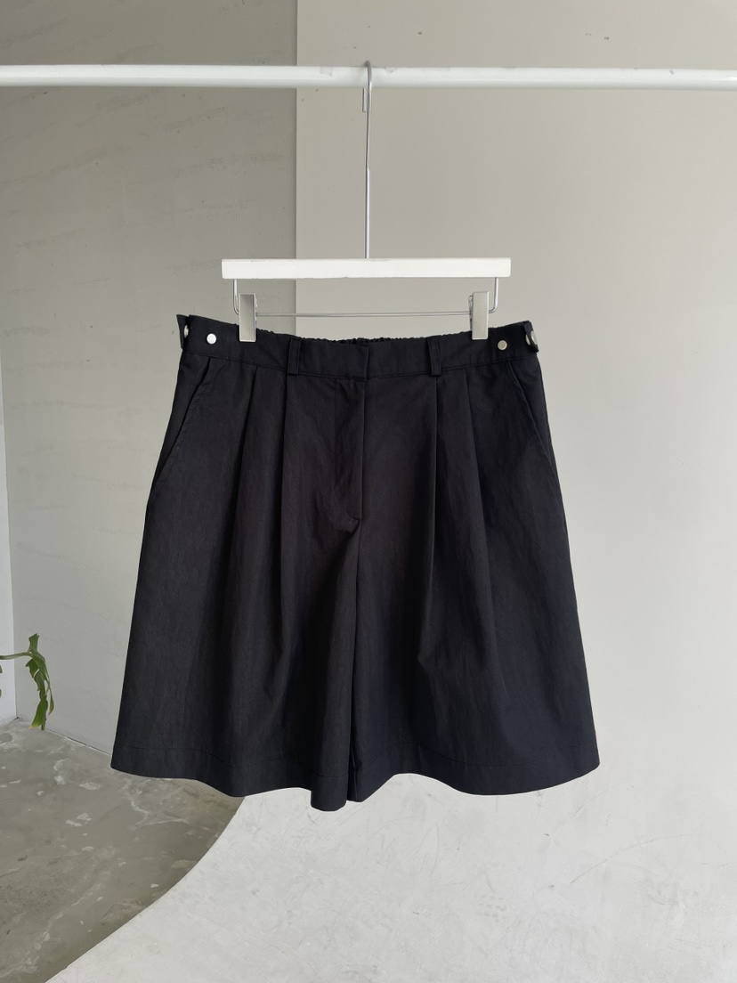 URBANE cloth韓國代購女裝新款休閑推薦26春夏真品人氣短褲URBANE cloth短褲圖色3黑色