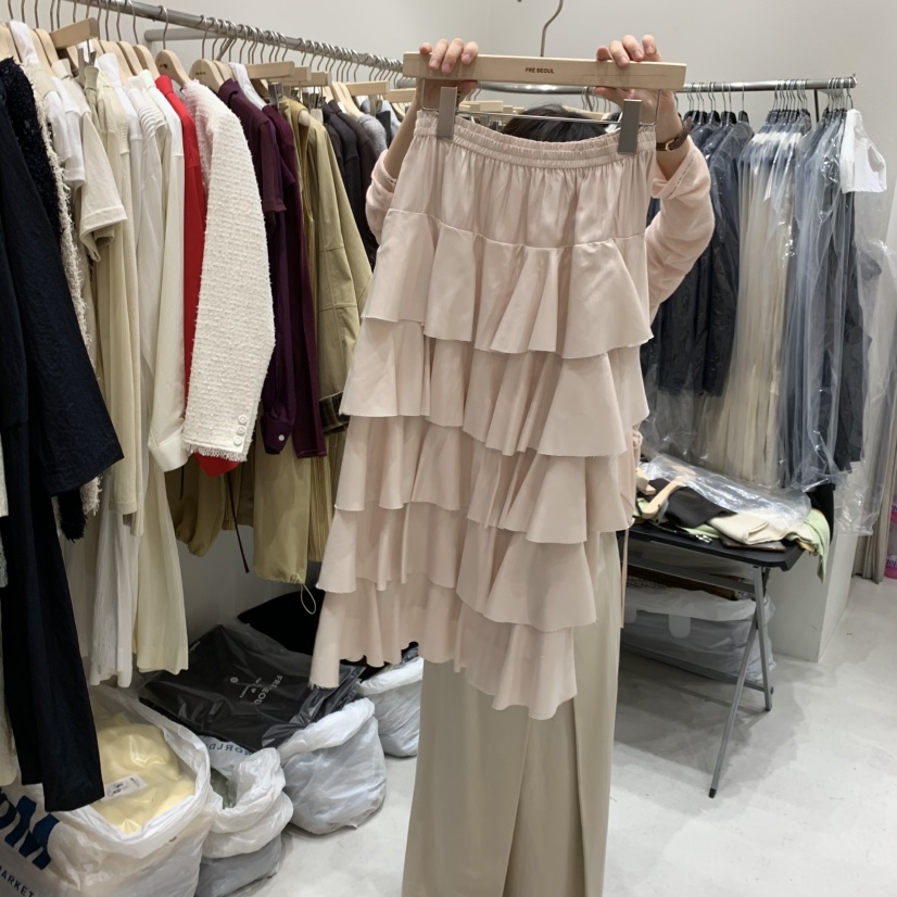 FRE韓國直郵女裝新品職業26春夏熱賣推薦休閑時尚人氣長裙FRE長裙圖色1