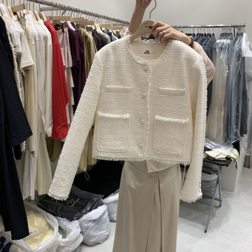 FRE韓國直郵女士新品推薦時尚職業真品人氣休閑26春夏夾克FRE夾克圖色1