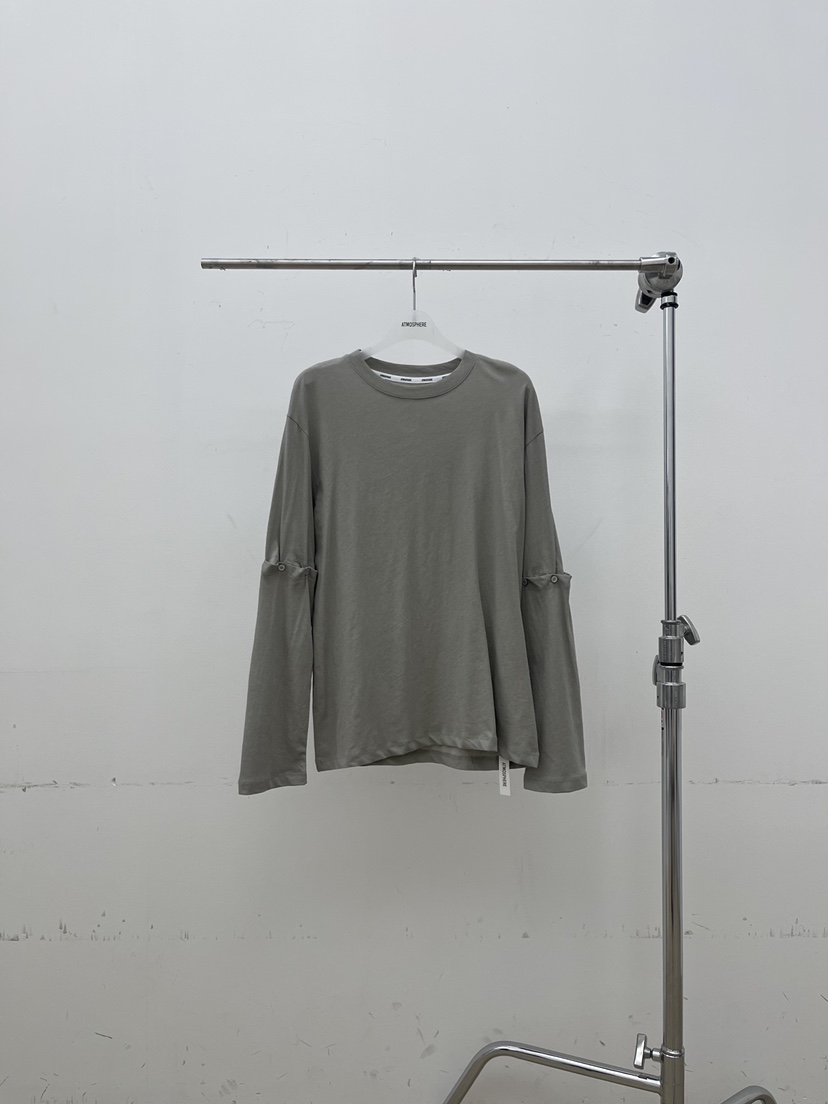 ATMOSPHERE東大門實拍女裝新品職業26春夏推薦熱賣長袖T恤ATMOSPHERE/BLING長袖T恤圖色2