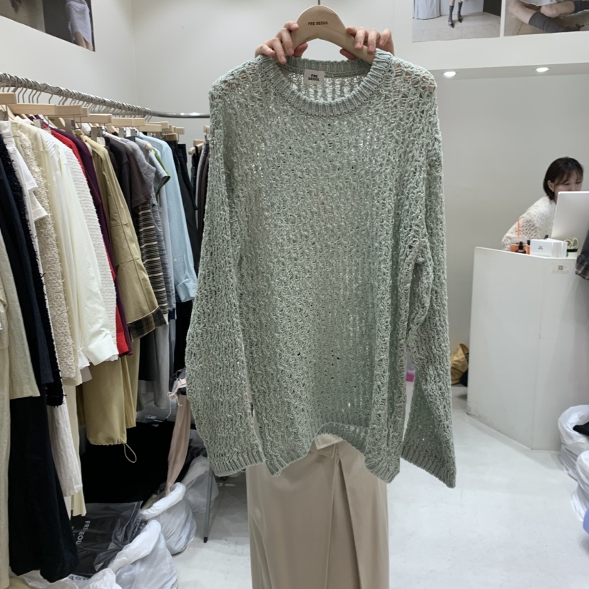 FRE東大門實拍女士新款人氣熱賣時尚推薦休閑真品職業針織衫FRE針織衫圖色2
