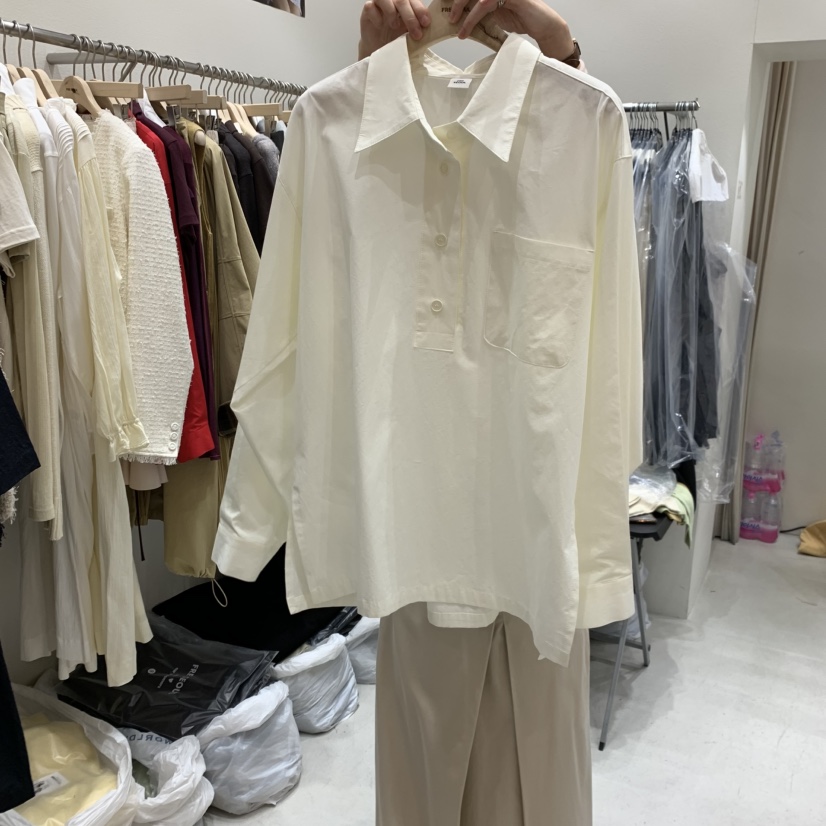 FRE韓國代購女裝新款休閑真品職業推薦26春夏熱賣襯衫蕾絲衫FRE襯衫/蕾絲衫圖色1