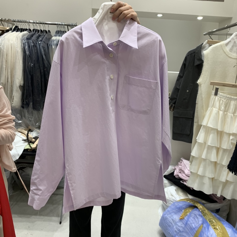 FRE韓國代購女裝新款休閑真品職業推薦26春夏熱賣襯衫蕾絲衫FRE襯衫/蕾絲衫圖色2