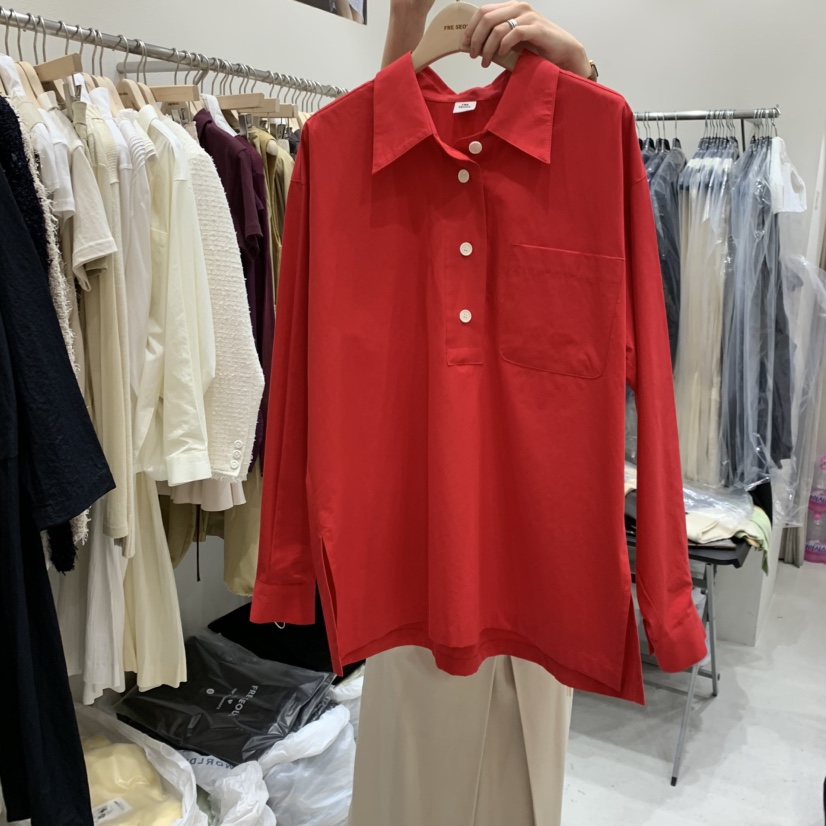 FRE韓國代購女裝新款休閑真品職業推薦26春夏熱賣襯衫蕾絲衫FRE襯衫/蕾絲衫圖色3