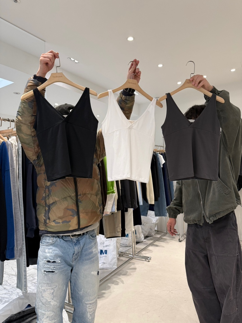 THE BRUNCH東大門直郵女士新款真品熱賣職業26春夏吊帶背心THE BRUNCH吊帶/背心