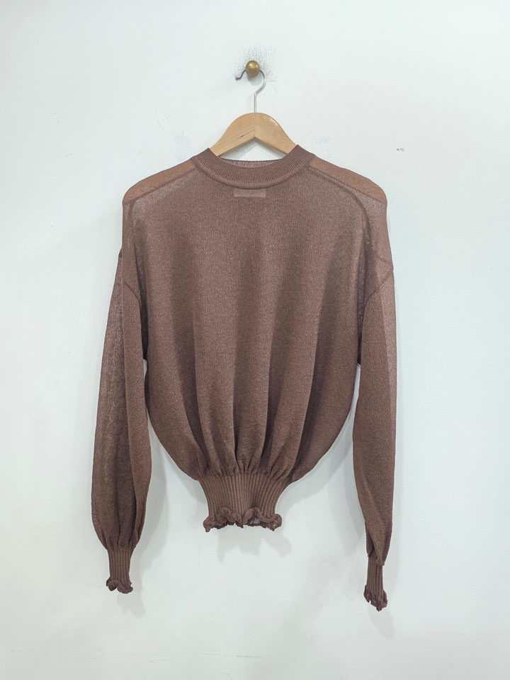 LE MIU韓國代購女士新款真品26春夏休閑熱賣職業推薦針織衫LE_MIU針織衫圖色2