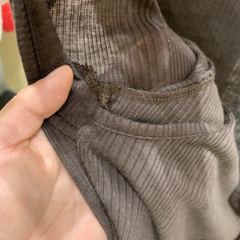 FRE韓國直郵女士新品時尚休閑熱賣職業26春夏長袖T恤假兩件FRE長袖T恤