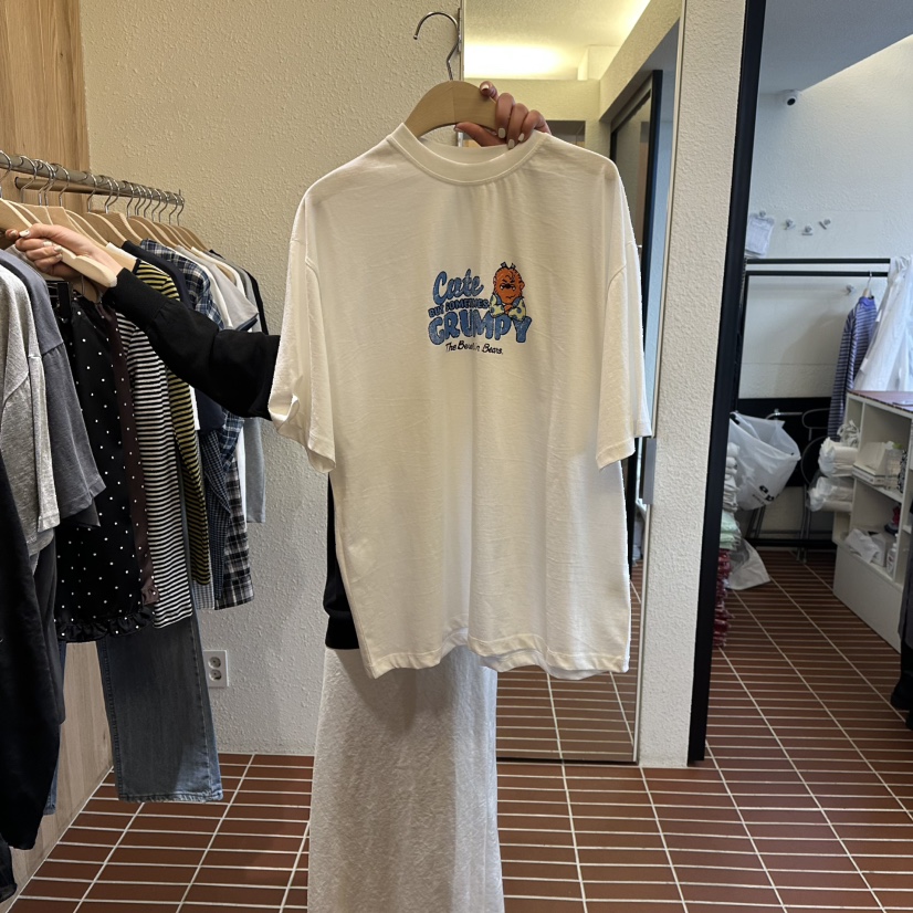 CHOI-L韓國直郵女裝新款26春夏真品人氣休閑推薦職業T恤CHOIT恤圖色1