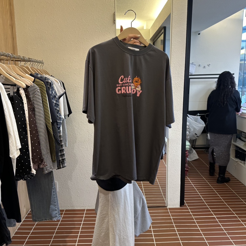 CHOI-L韓國直郵女裝新款26春夏真品人氣休閑推薦職業T恤CHOIT恤圖色3