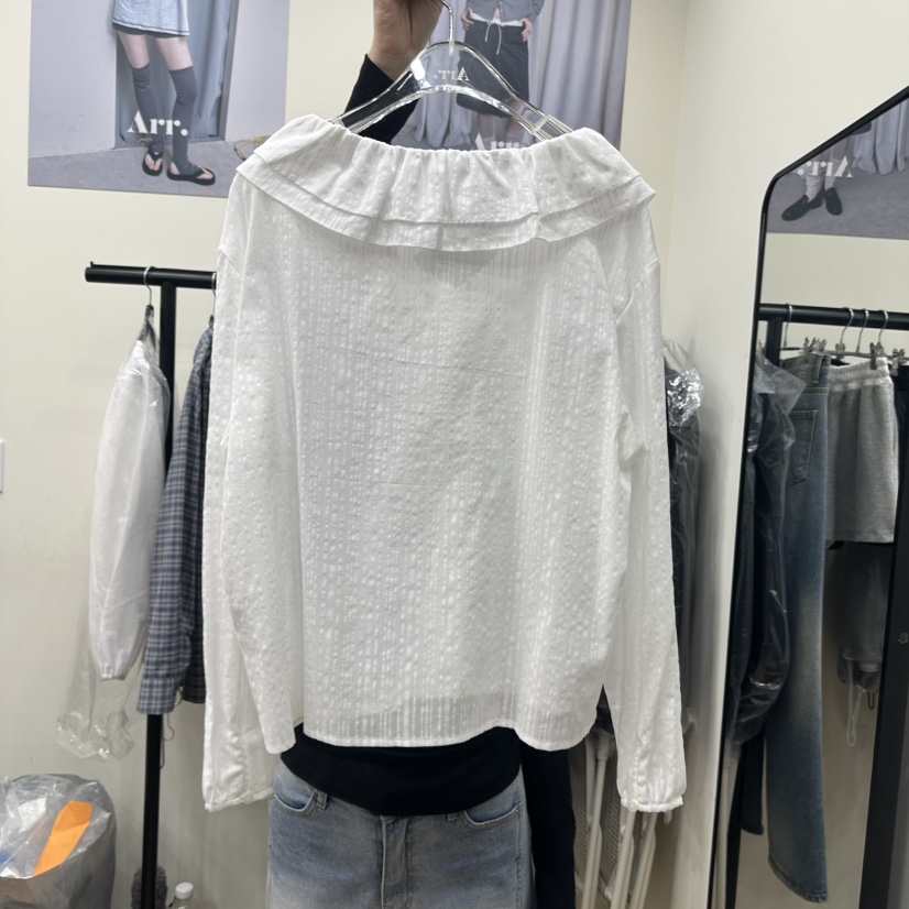 ARR東大門直郵女士新品時尚熱賣職業推薦人氣真品襯衫蕾絲衫ARR襯衫/蕾絲衫