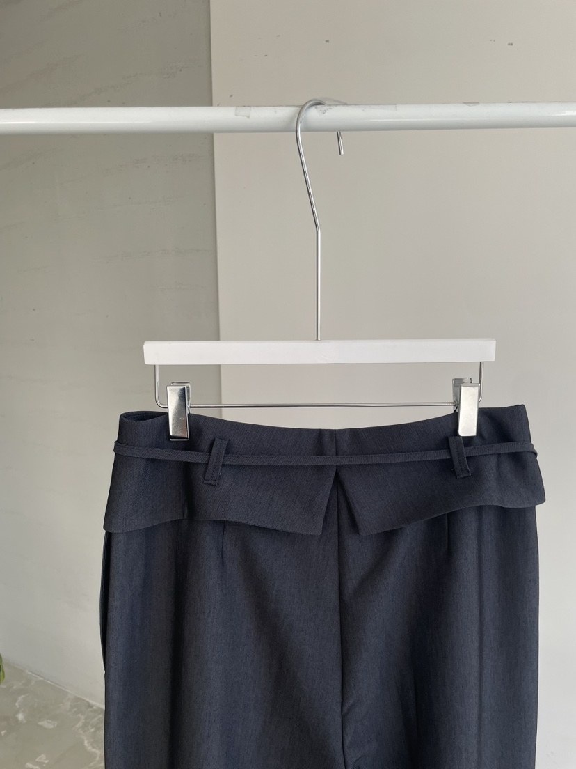 URBANE cloth東大門代購女裝新品職業休閑時尚休閑褲含腰繩URBANE cloth休閑褲