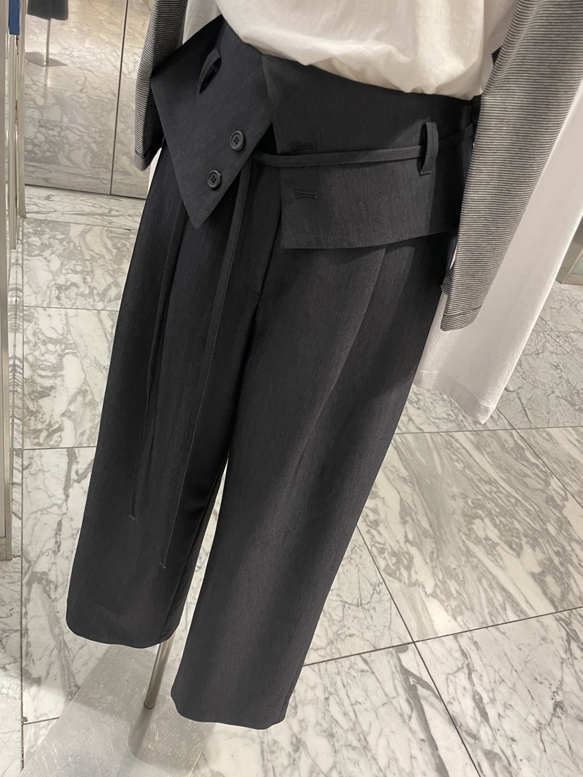 URBANE cloth東大門代購女裝新品職業休閑時尚休閑褲含腰繩URBANE cloth休閑褲