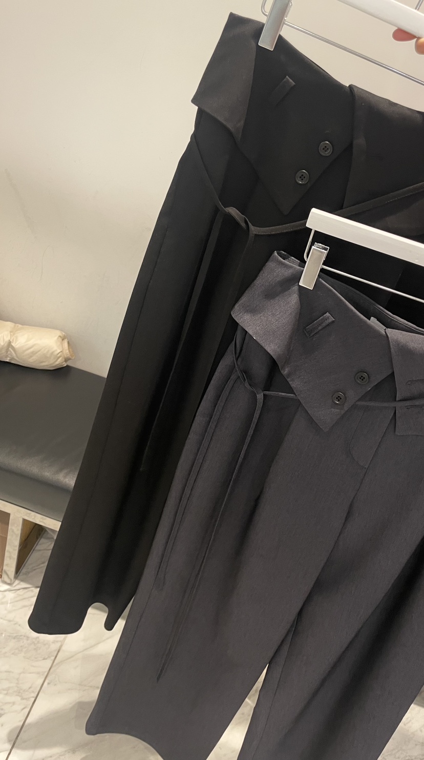 URBANE cloth東大門代購女裝新品職業休閑時尚休閑褲含腰繩URBANE cloth休閑褲