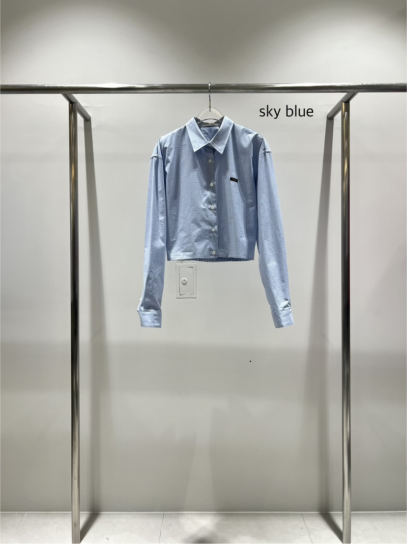 CESTLAVIE韓國直郵女裝新款時尚職業人氣26春夏襯衫蕾絲衫短款CESTLAVIE襯衫/蕾絲衫圖色2