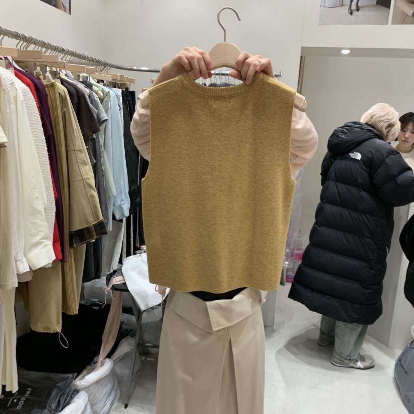 FRE韓國直郵女裝新款時尚真品26春夏推薦休閑熱賣職業馬甲FRE馬甲