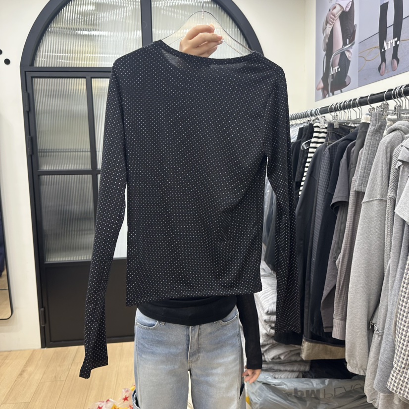 ARR韓國代購女裝新品人氣職業休閑熱賣26春夏推薦長袖T恤ARR長袖T恤