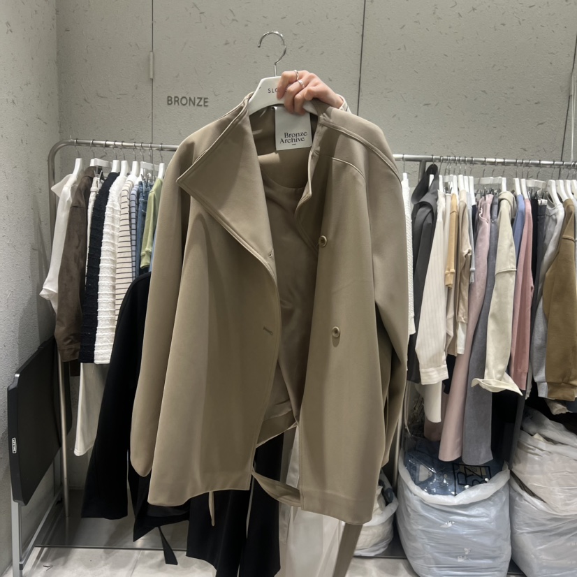 BRONZE東大門直郵女士新款熱賣26春夏休閑時尚推薦職業夾克BRONZE夾克圖色2