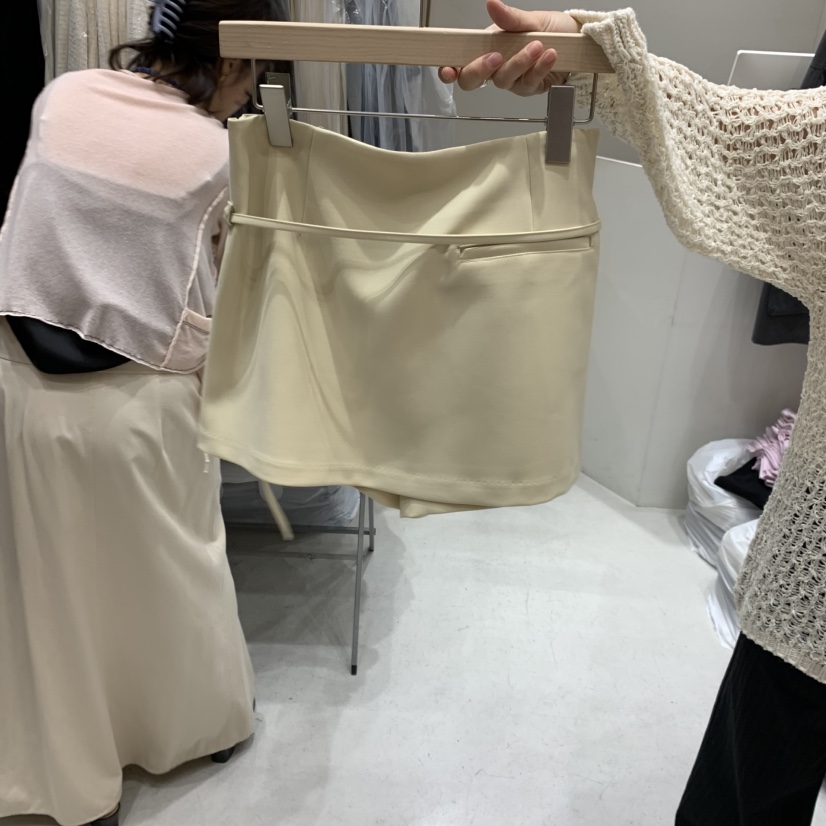 FRE東大門直郵女裝新品職業休閑真品人氣26春夏裙褲含腰繩FRE裙褲