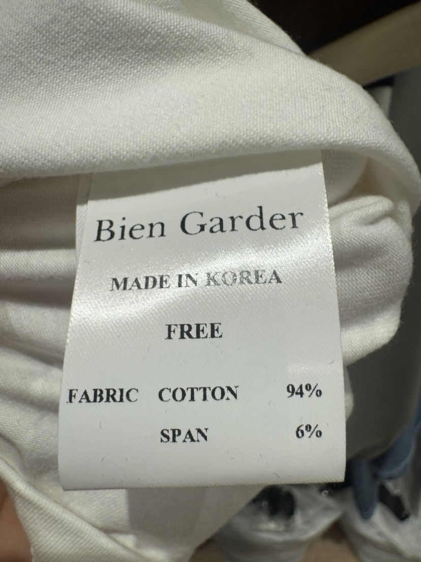 BIEN GARDER東大門代購女裝新品時尚職業休閑推薦熱賣T恤BIEN GARDERT恤