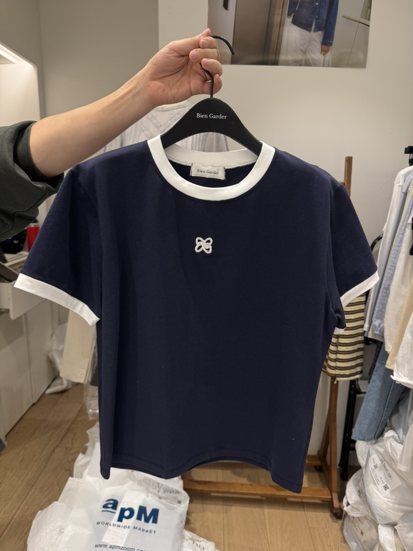 BIEN GARDER東大門代購女裝新品時尚職業休閑推薦熱賣T恤BIEN GARDERT恤圖色3