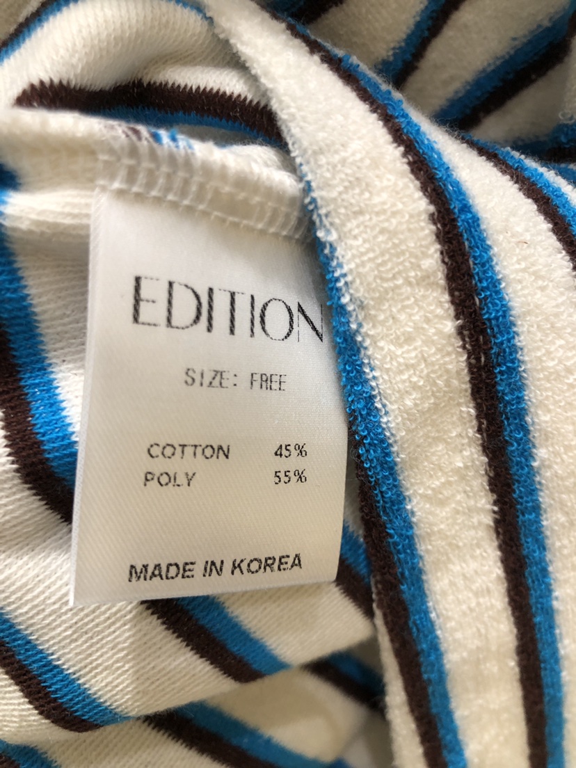 EDITION-P東大門代購女士新品人氣推薦時尚26春夏真品T恤EDITION/CHAHEET恤