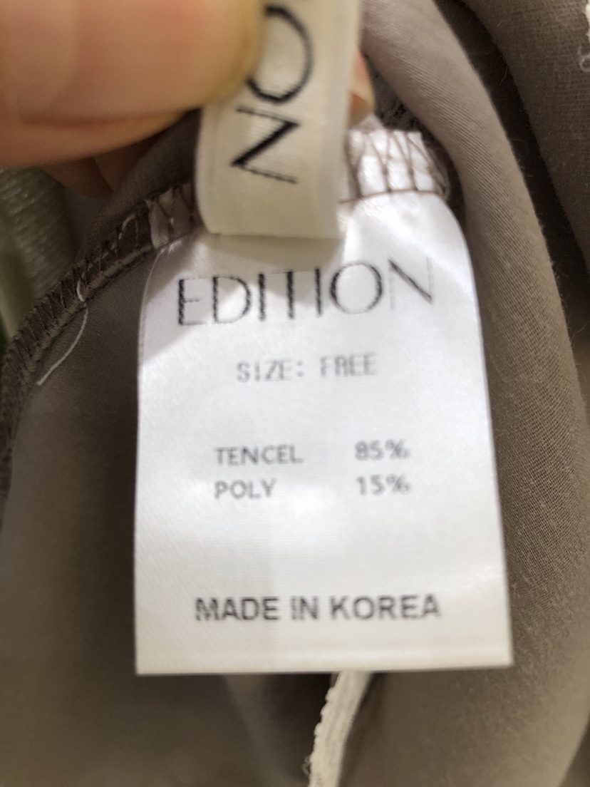 EDITION-P韓國代購女士新款推薦職業26春夏時尚熱賣連衣裙EDITION/CHAHEE連衣裙