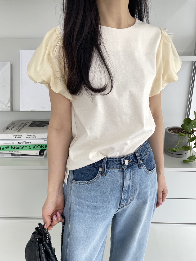 EDITION-P東大門代購女士新品人氣時尚熱賣26春夏休閑T恤EDITION/CHAHEET恤