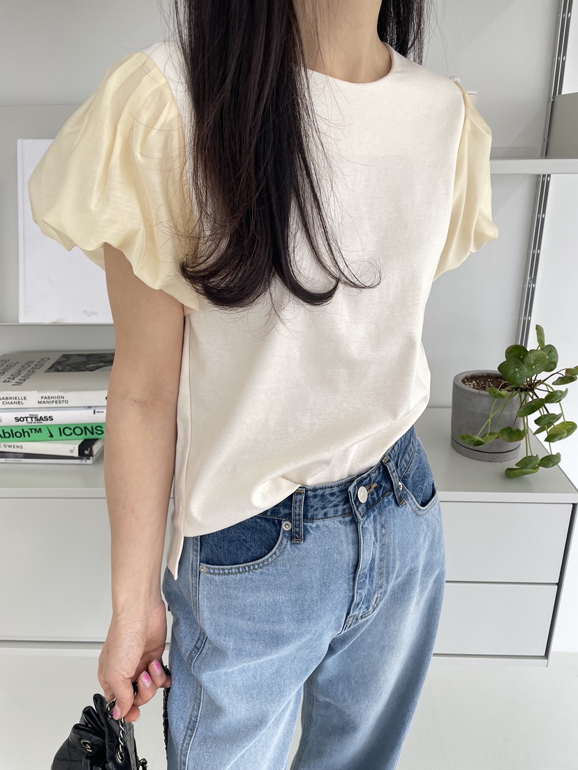 EDITION-P東大門代購女士新品人氣時尚熱賣26春夏休閑T恤EDITION/CHAHEET恤