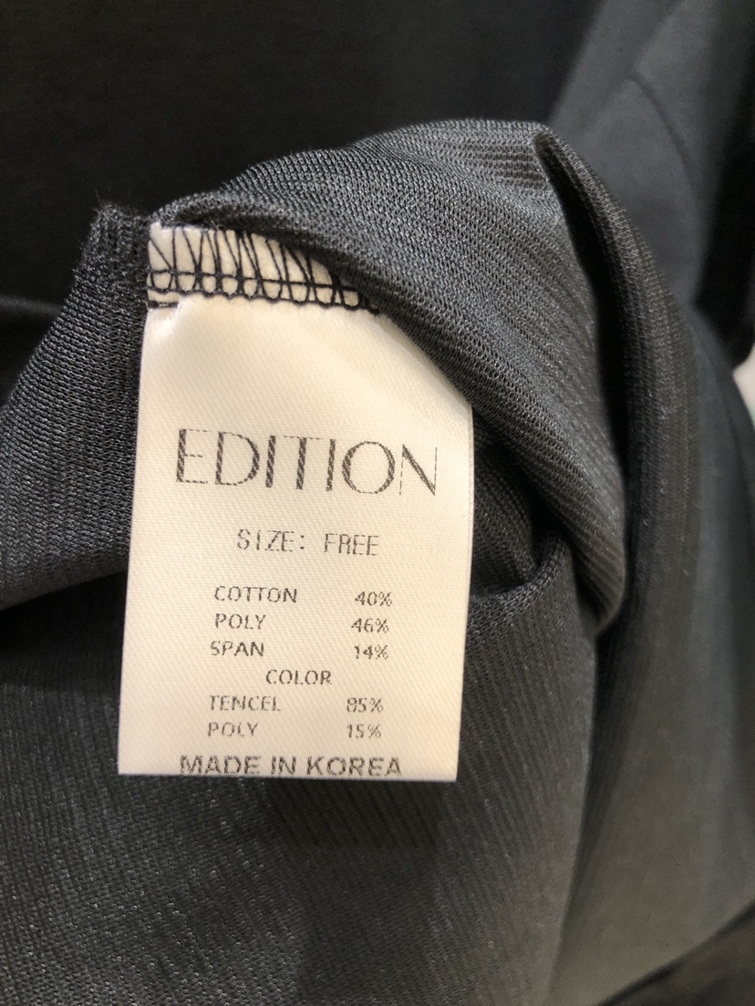 EDITION-P東大門代購女士新品人氣時尚熱賣26春夏休閑T恤EDITION/CHAHEET恤