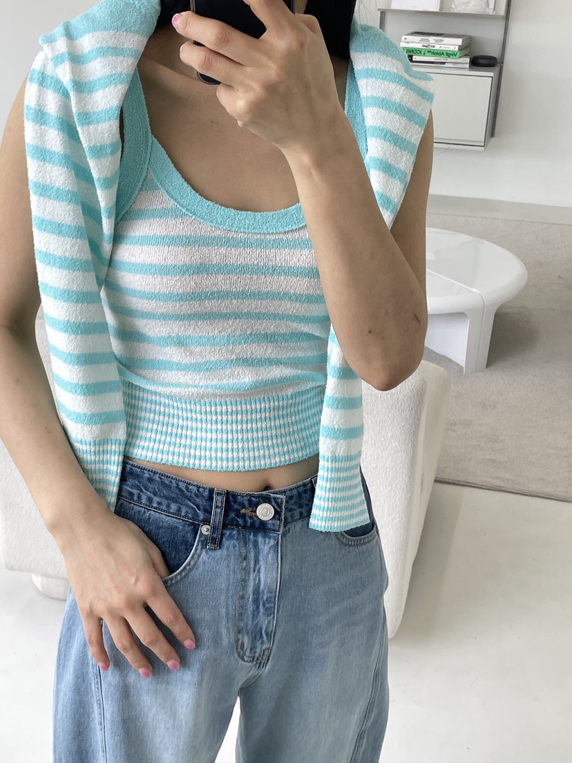 EDITION-P韓國直郵女裝新款時尚人氣職業推薦真品吊帶背心EDITION/CHAHEE吊帶/背心