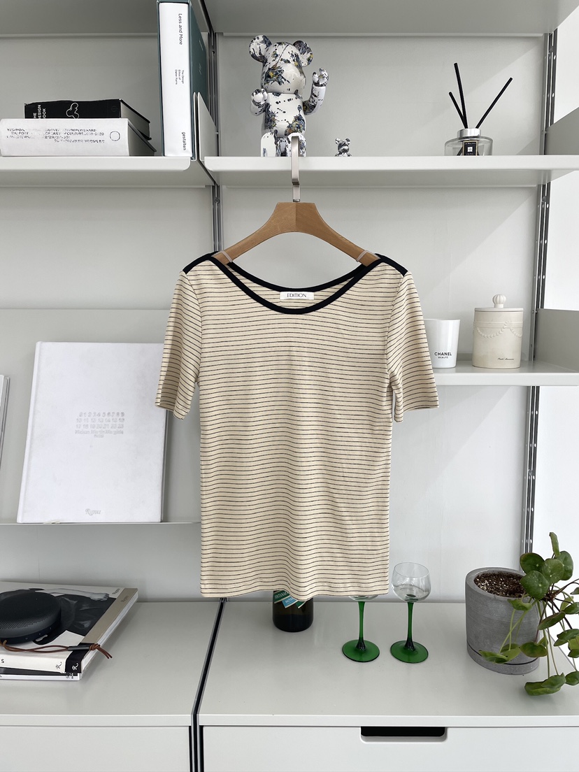 EDITION-P東大門直郵女裝新款26春夏熱賣時尚推薦人氣T恤EDITION/CHAHEET恤圖色1