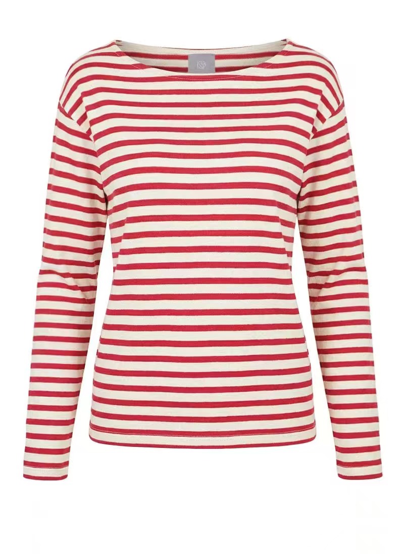 NYMPH韓國代購女士新款人氣真品時尚推薦職業熱賣長袖T恤NYMPH-2件起長袖T恤圖色1