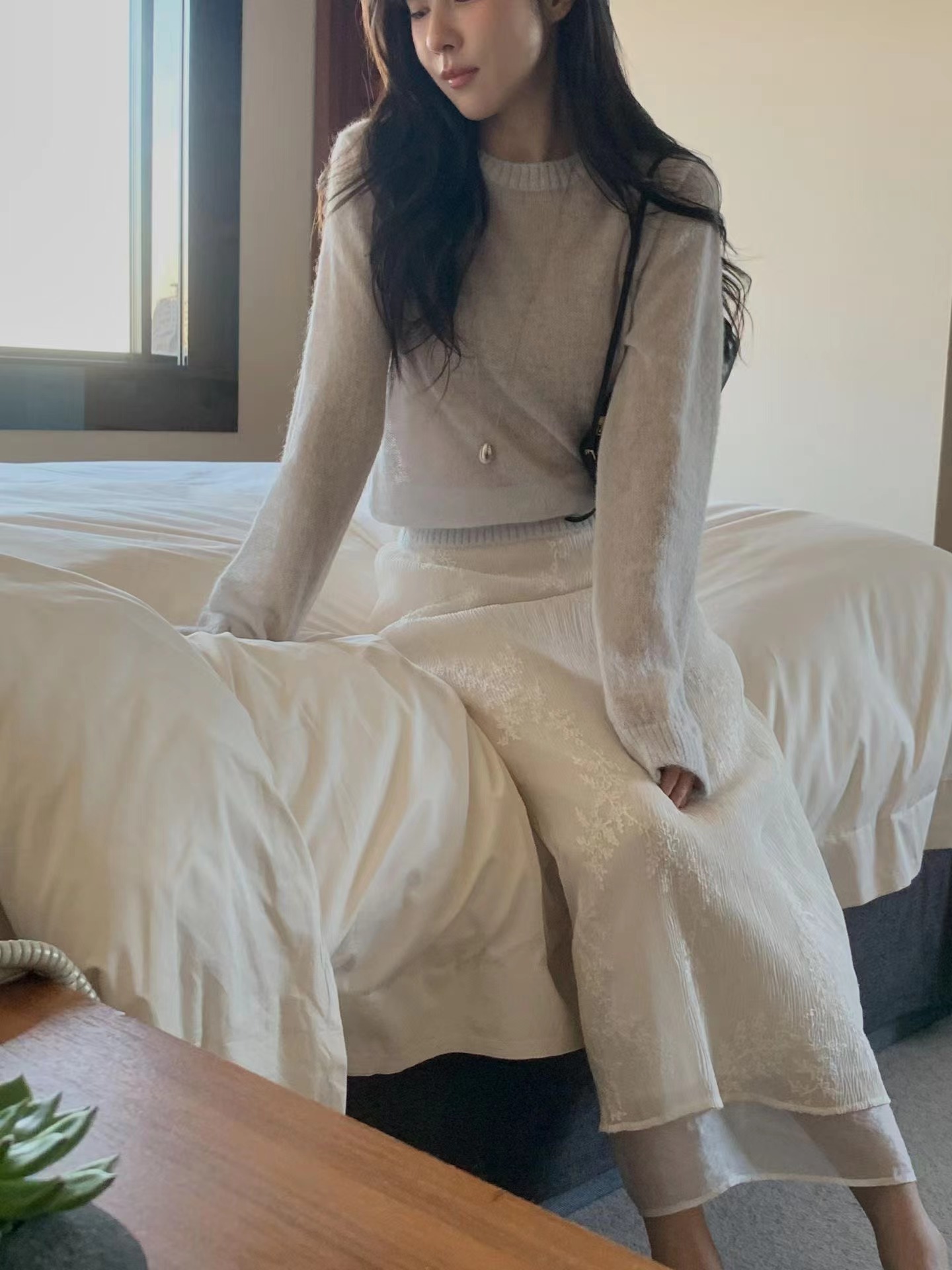 MIELLE-미엘르-OT東大門直郵女裝新款休閑推薦26春夏長裙MIELLE-미엘르-OT長裙