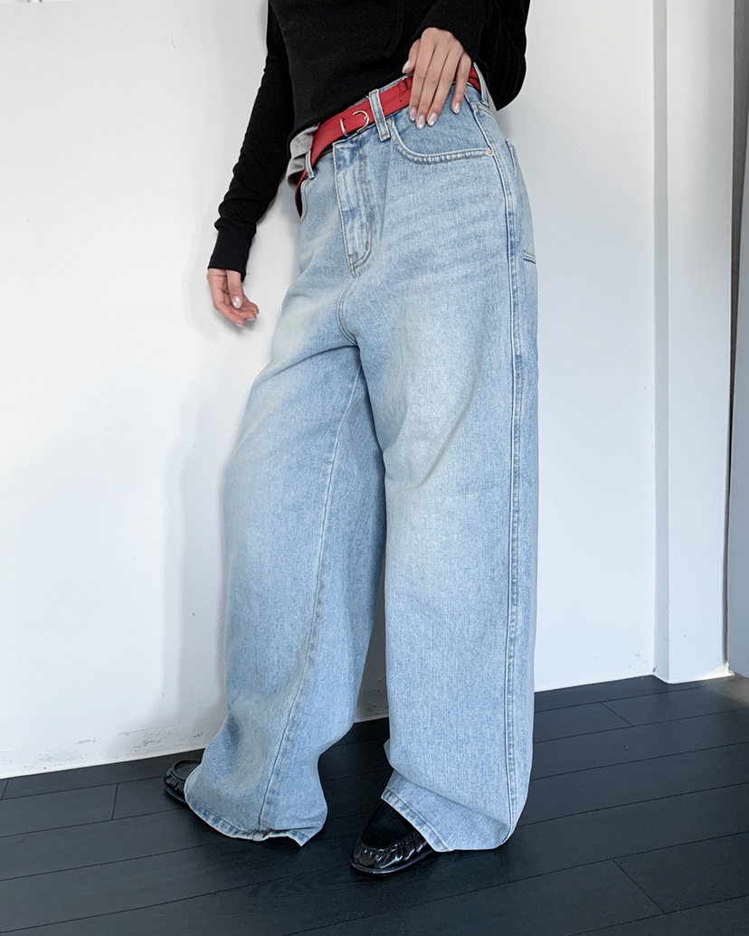 LIVE AID-P東大門實拍女裝新品真品職業熱賣人氣牛仔褲LIVE AID-P牛仔褲