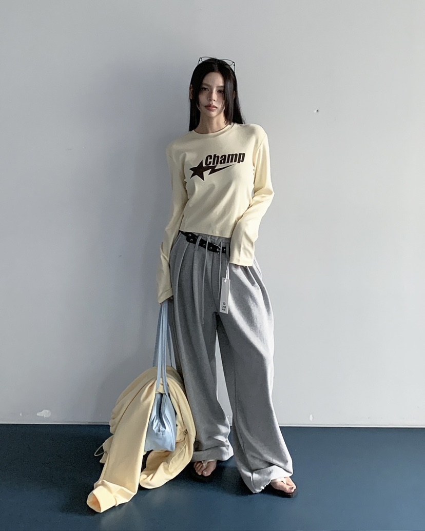 LIVE AID-P韓國直郵女士新款人氣推薦職業時尚真品休閑褲LIVE AID-P休閑褲